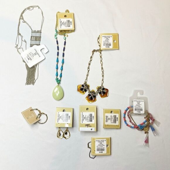 NWT 9 Piece Jewelry Bundle Necklace, Earrings, Bracelet, Ring 🌻 - Picture 10 of 10